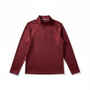 Under Armour Burgundy Quarter-Zip Top
